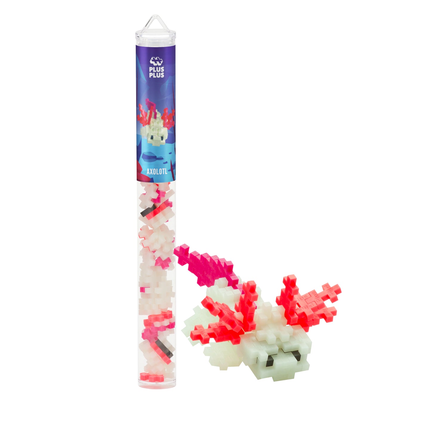 PLUS PLUS - Tube 70 pc - Axolotl