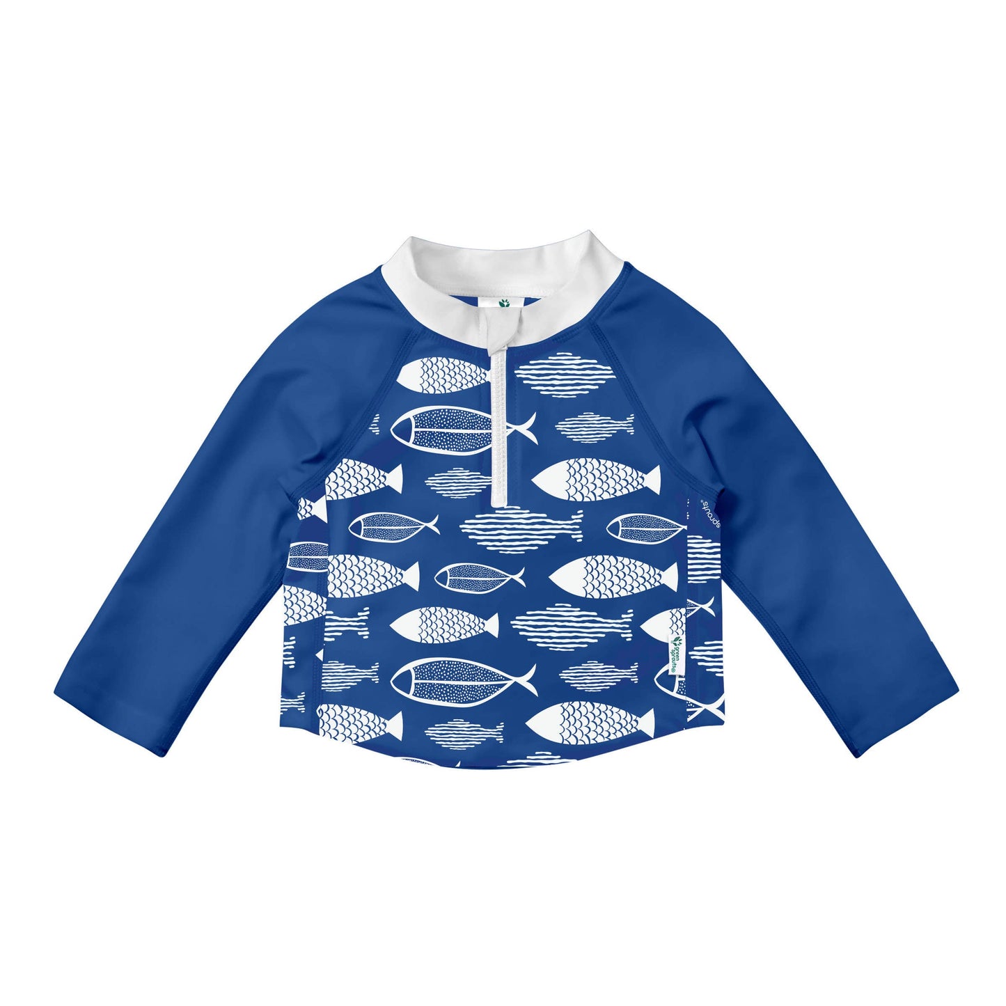 GREEN SPROUTS - Eco Zip Long Sleeve Rashguard