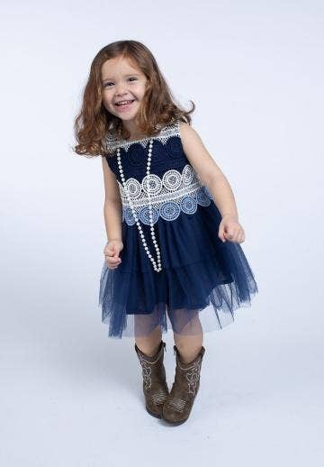 DOE A DEAR - Lace Top Dress