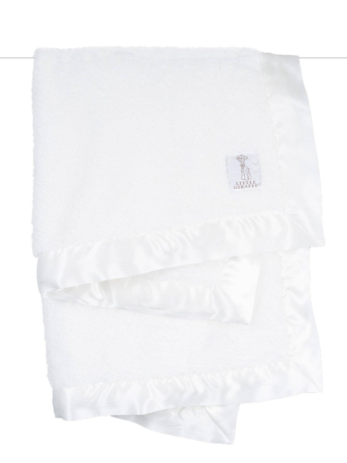 LITTLE GIRAFFE - Chenille Baby Blanket