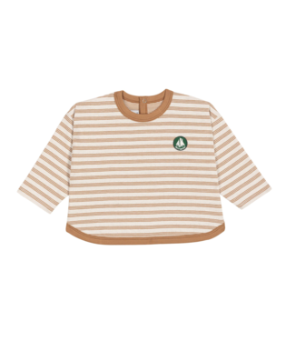 PETIT BATEAU - Baby Boy LS Stripe Tee