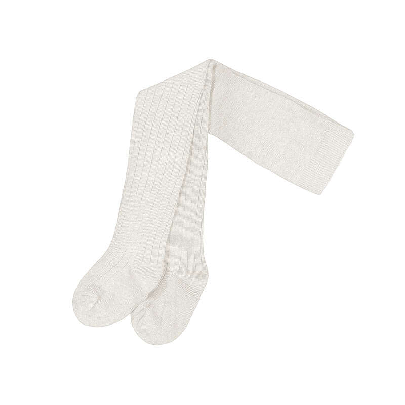 MAYORAL - Ribbing tights - Milk
