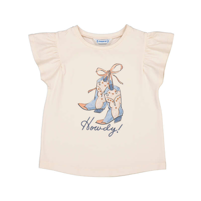 MAYORAL - S/s t-shirt - Salmon