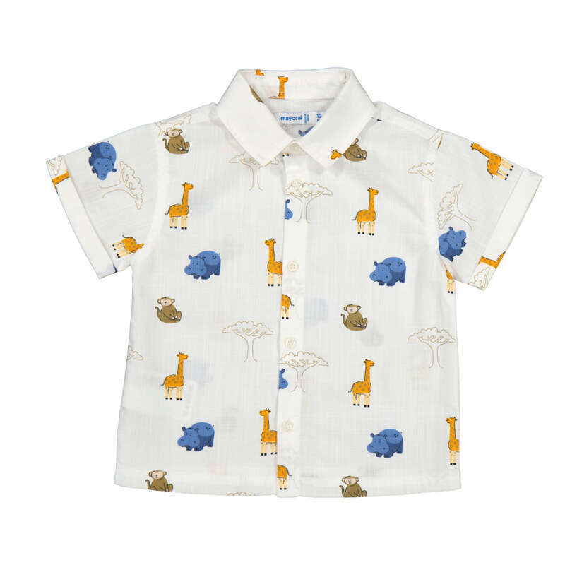 MAYORAL - S/s Buttondown shirt