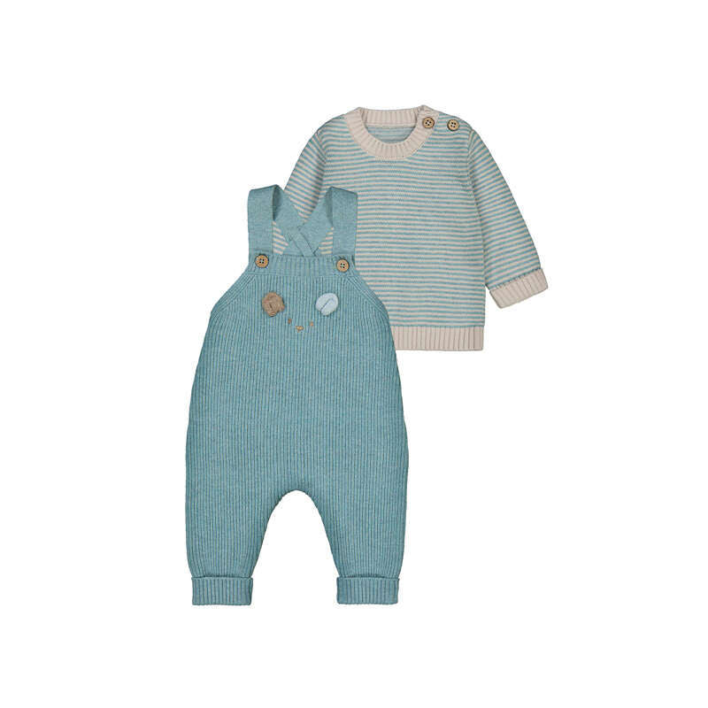 MAYORAL - Knit dungarees set