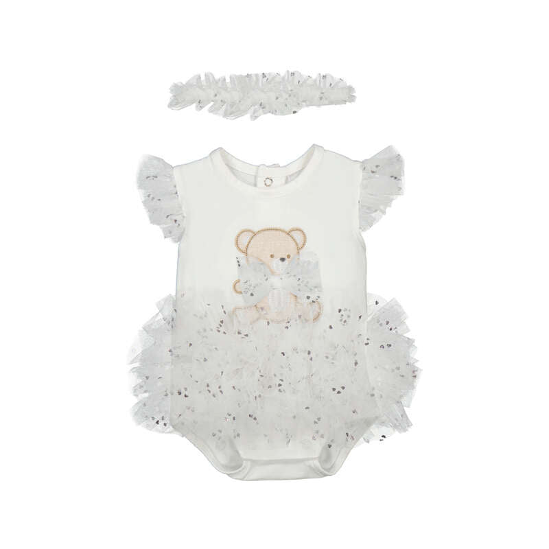 MAYORAL - Tutu bodysuit - Natural