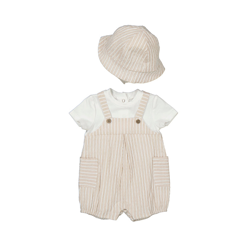 MAYORAL - Short bodysuit w/ hat