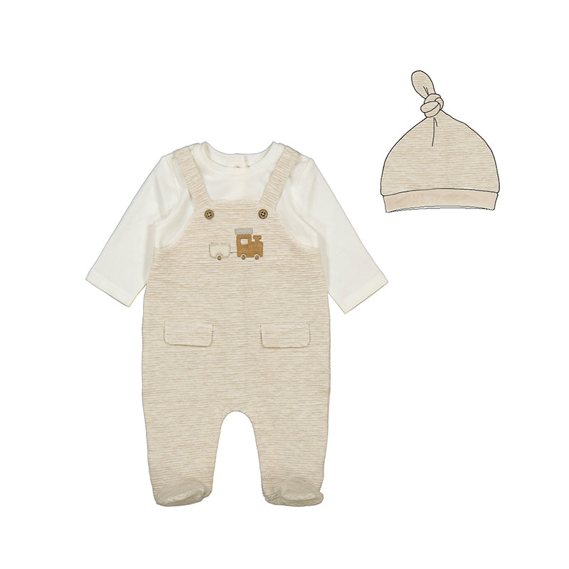 MAYORAL - Dungaree with hat