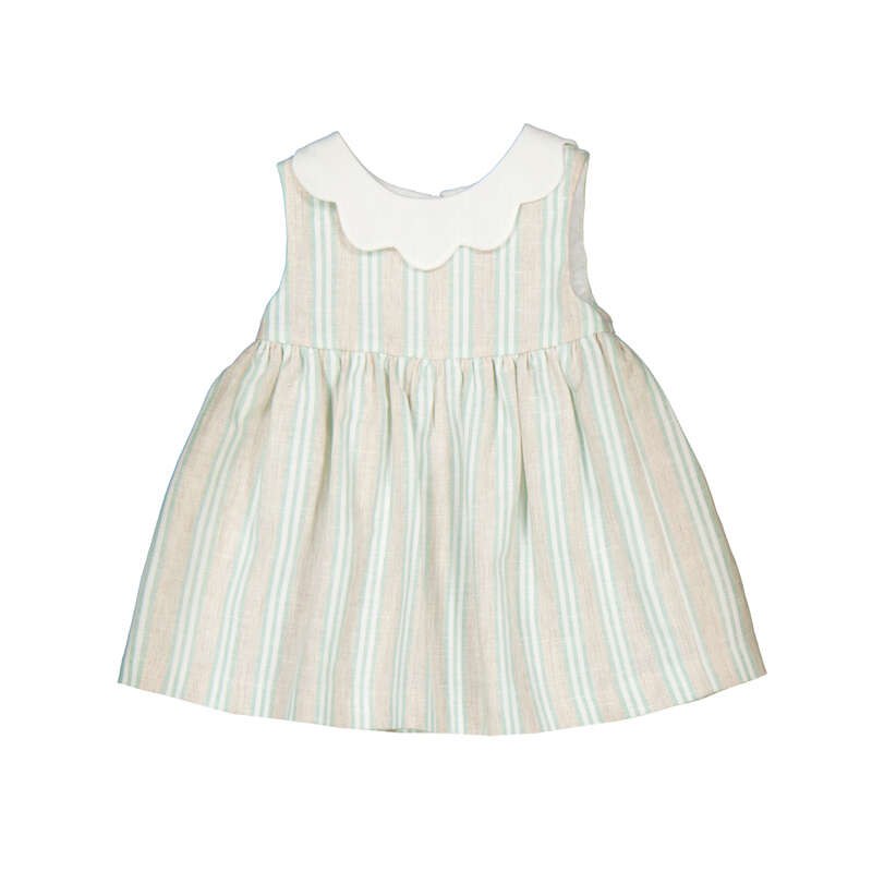MAYORAL - Stripes linen dress