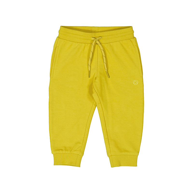 MAYORAL - Basic cuffed fleece trousers