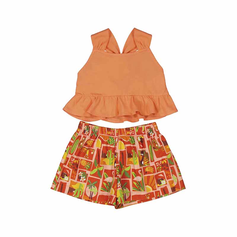 MAYORAL - Crepe shorts set