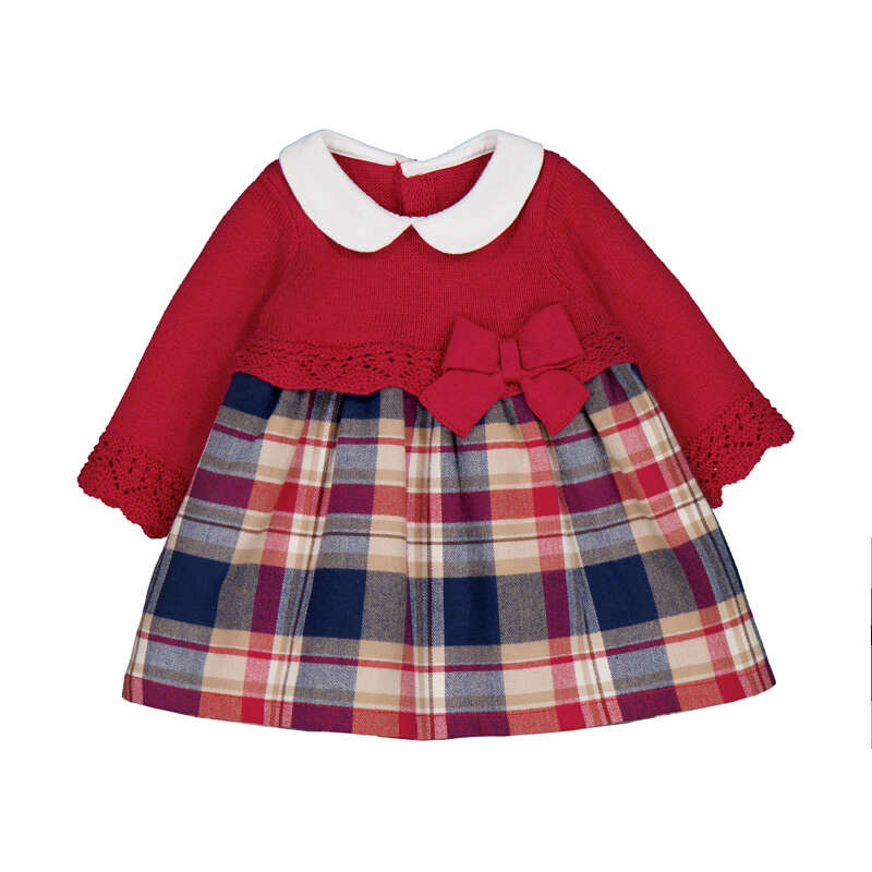 MAYORAL - Combined Knit dress