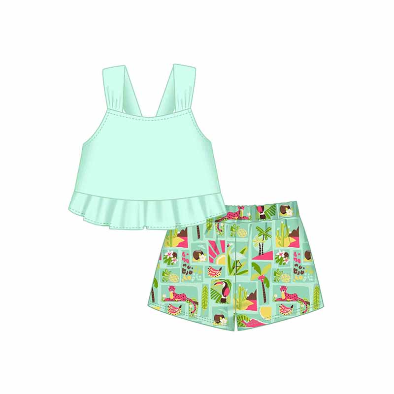 MAYORAL - Crepe shorts set