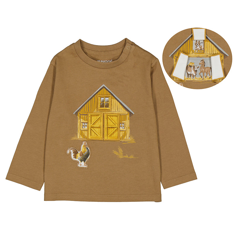 MAYORAL - L/s Play Barn Shirt