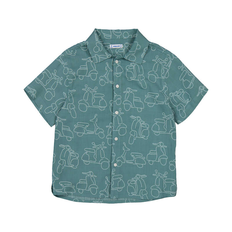 MAYORAL - S/s Buttondown shirt