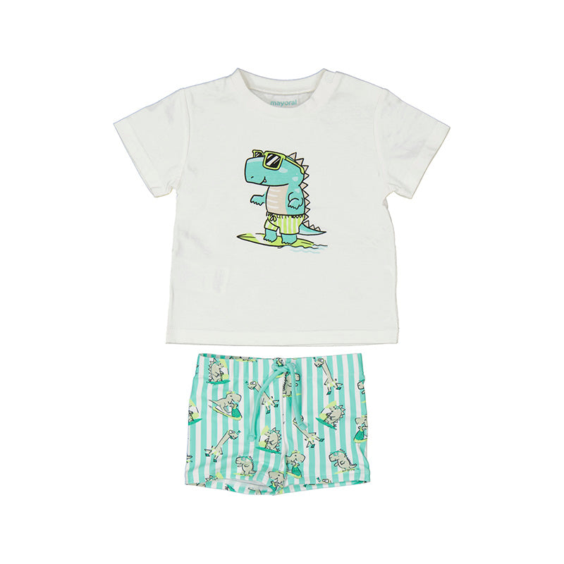 MAYORAL - Swimsuit t-shirt set - Lake