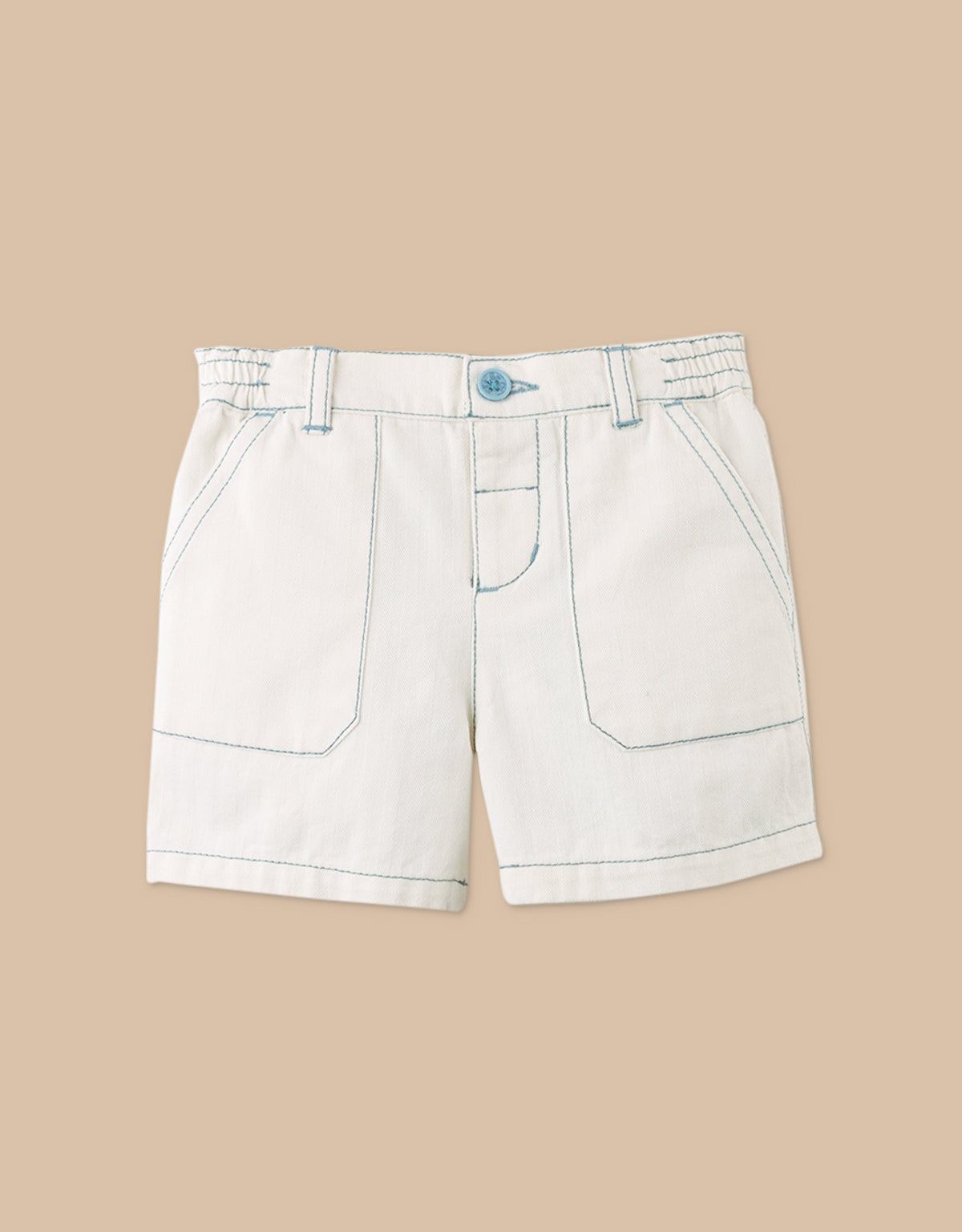 GINGERSNAPS - Mini Santino Shorts Wit Patch Pocket