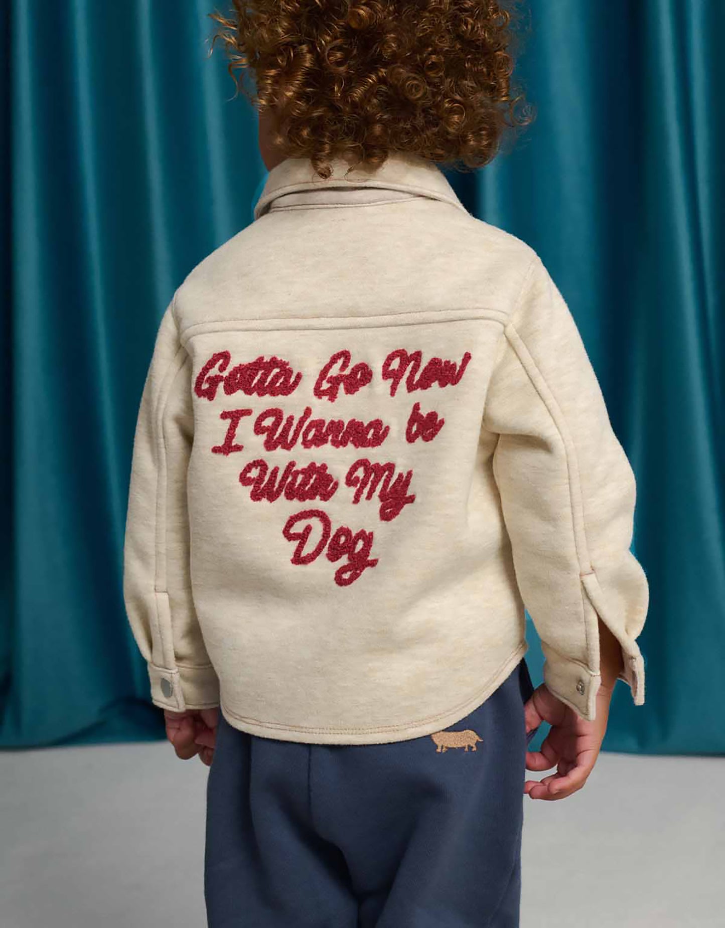 GINGERSNAPS - Baby Kenneth Bonded Pique Shirt Jacket