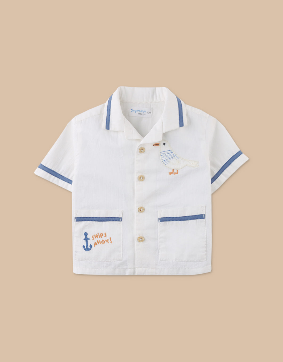 GINGERSNAPS - Vito Button-Down Shirt