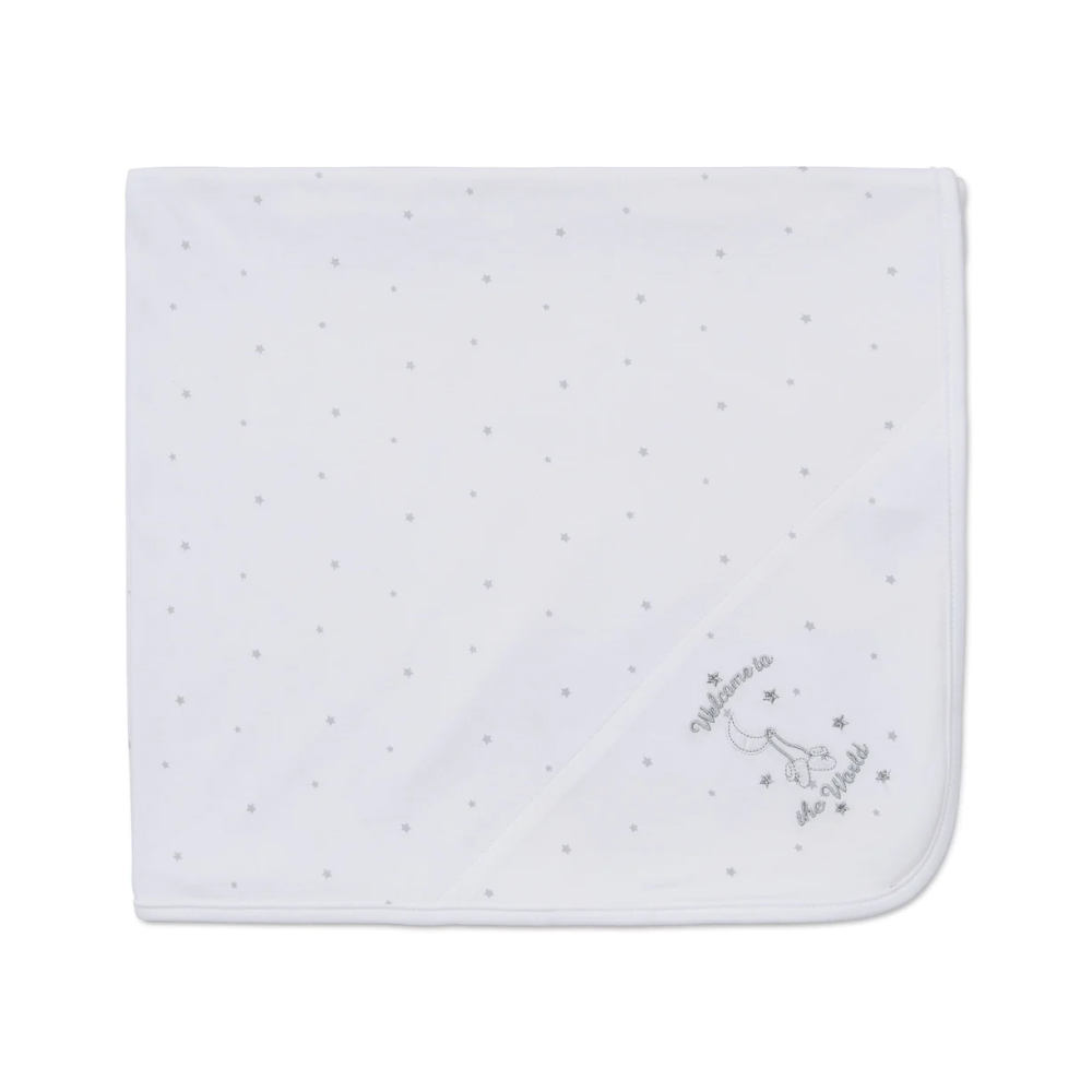 LITTLE ME - Welcome To The World Receiving Blanket