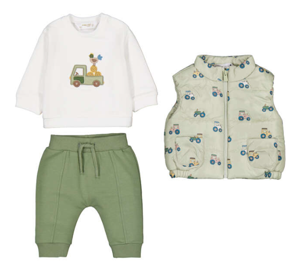 MAYORAL - 3-piece tracksuit w/vest