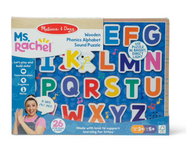 MELISSA & DOUG - Ms. Rachel Alphabet Phonics Puzzle