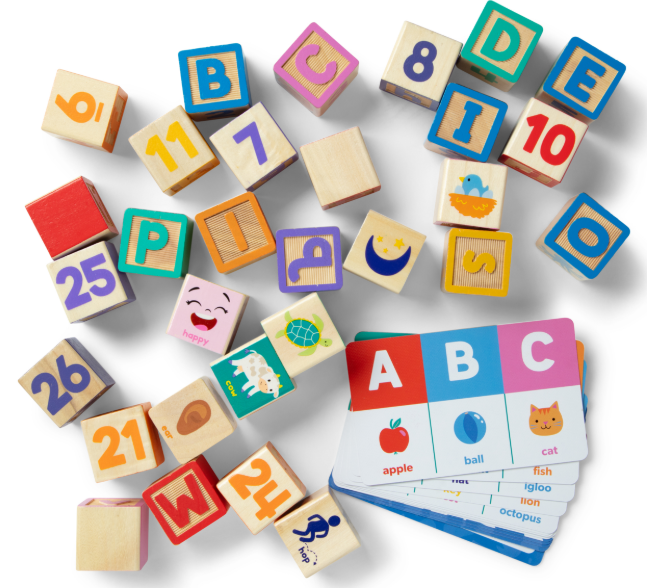 MELISSA & DOUG - Ms. Rachel Blocks + Activity Cards