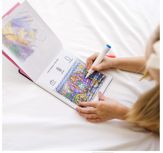 MELISSA & DOUG - On the Go ColorBlast No-Mess Coloring Pad - Princess