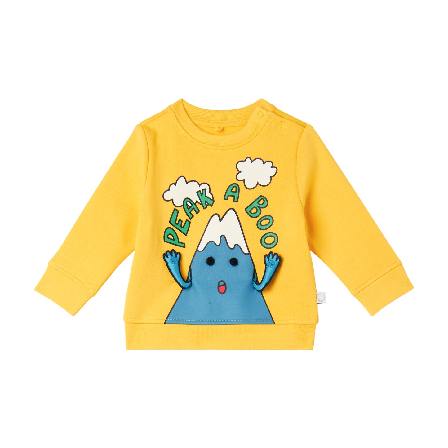 STELLA MCCARTNEY - Baby Boy Sweatshirt With Peak A Boo Print