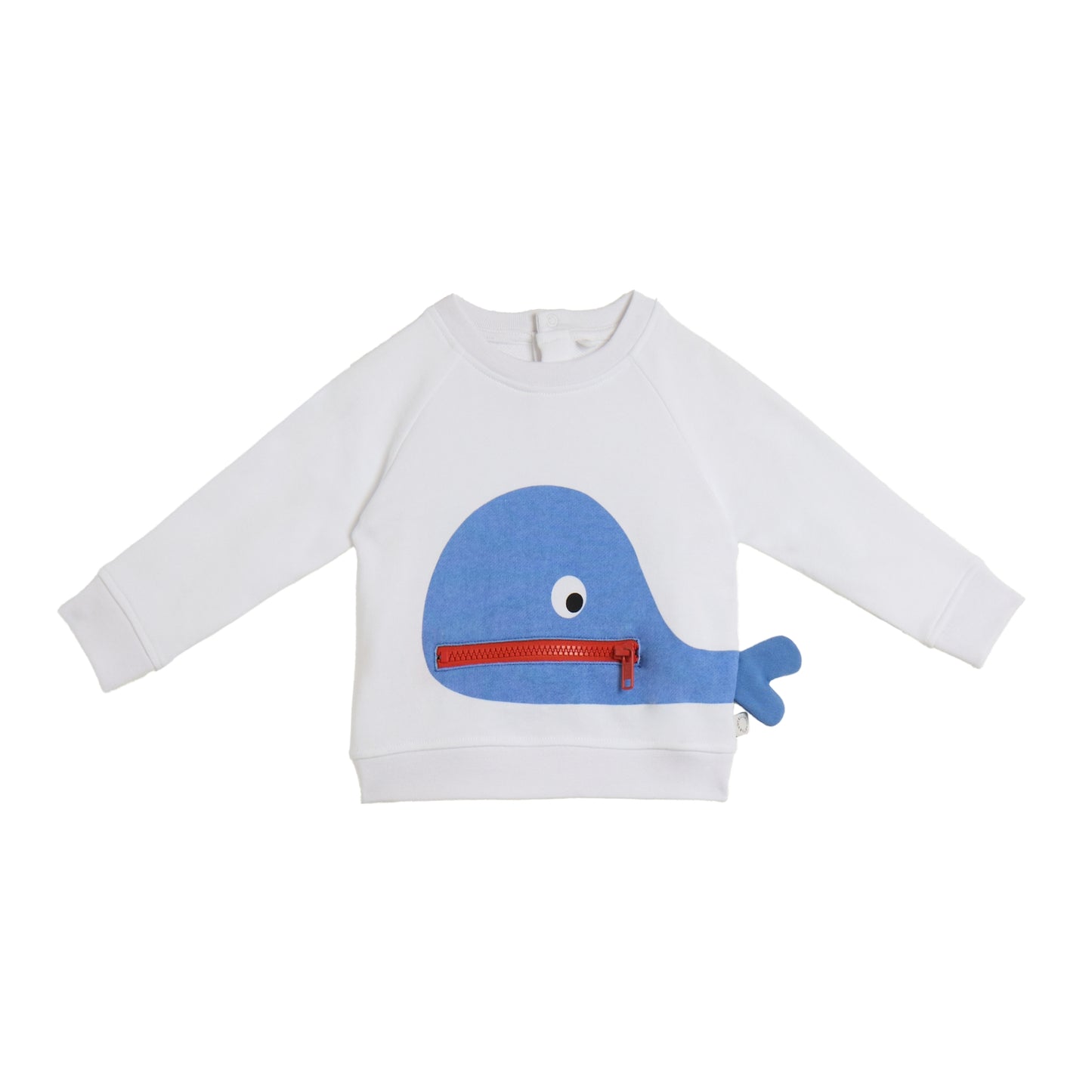 STELLA MCCARTNEY - Baby Boy Sweatshirt With Whale Graphic