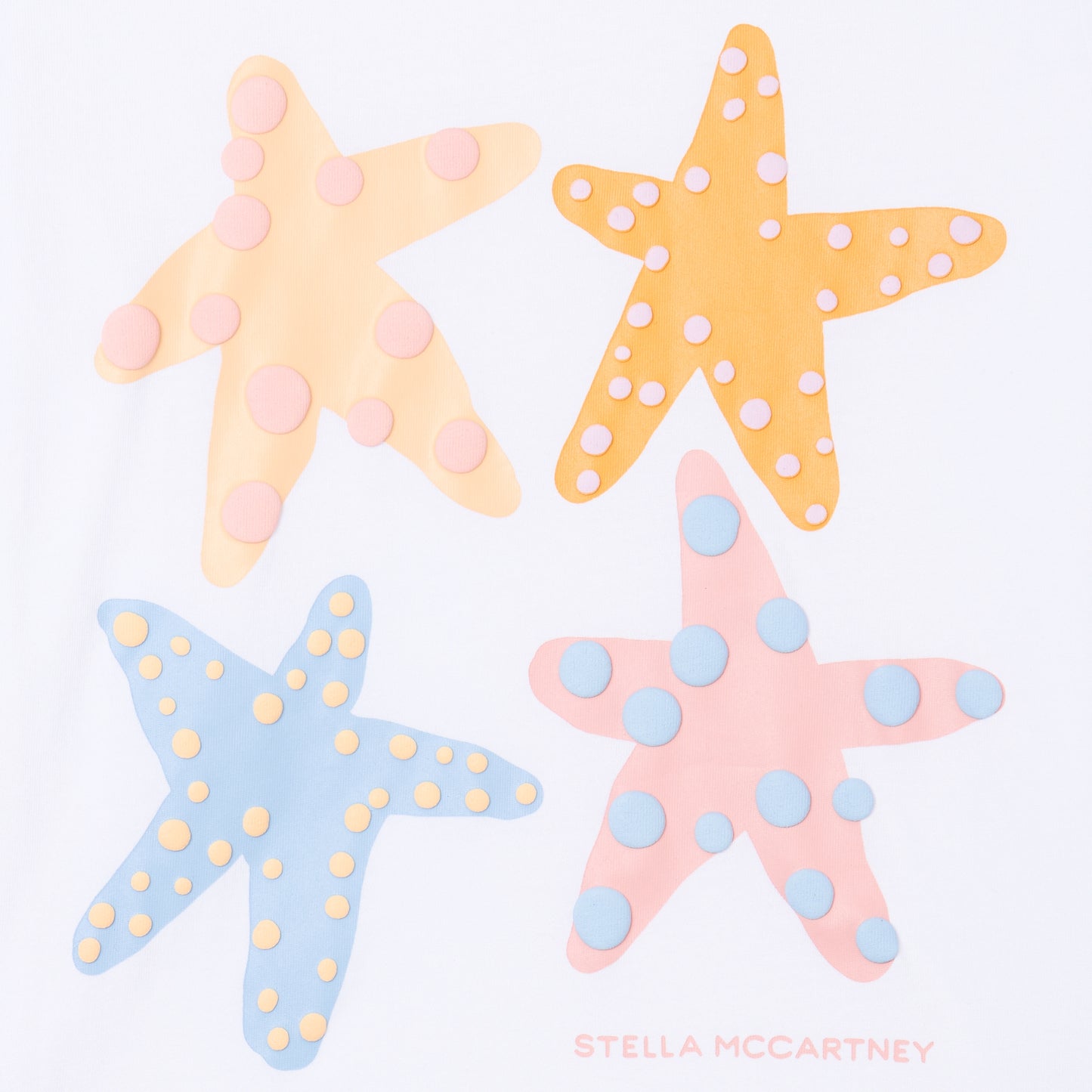 STELLA MCCARTNEY - Girl SS T-Shirt With Starfish Graphic