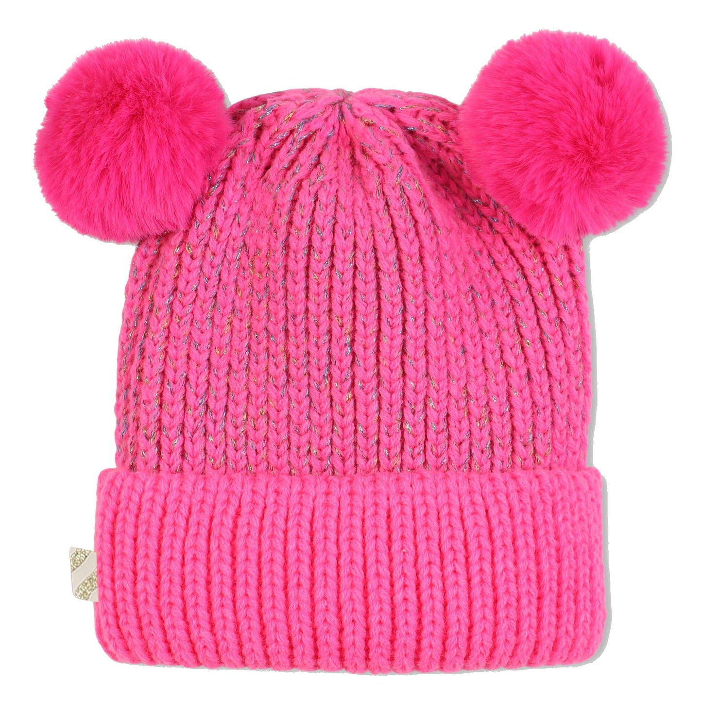 BILLIEBLUSH - Girls Beanie With Double Pompons