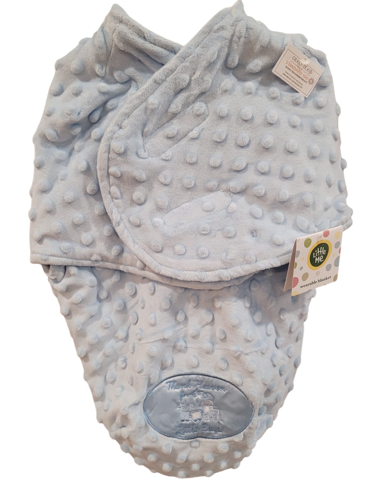 Swaddle Blanket - Thank Heaven For Little Boys