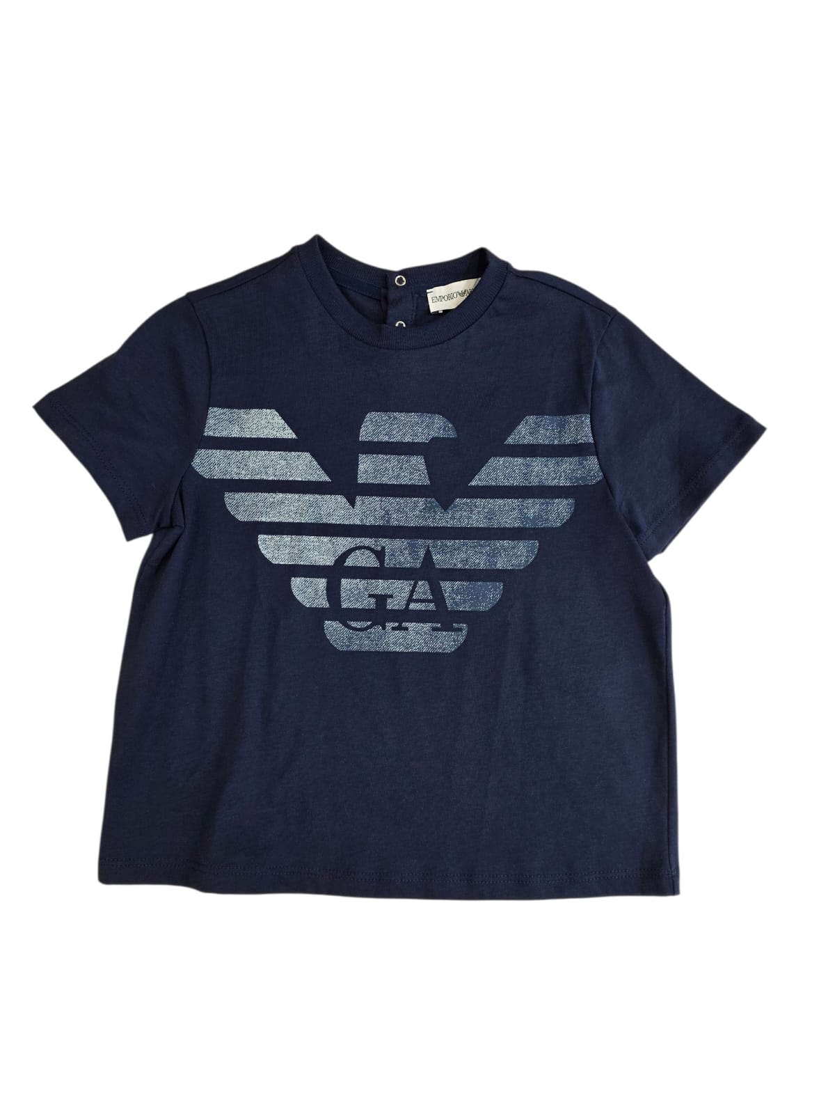 EMPORIO ARMANI - Baby Boy Tshirt With Logo