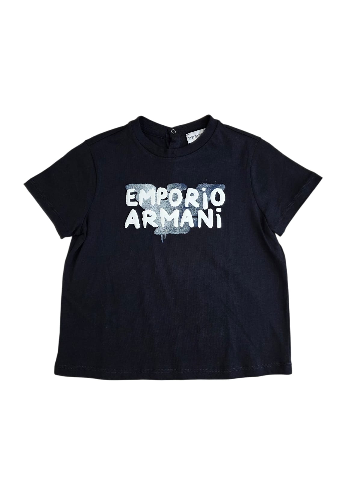 EMPORIO ARMANI - Baby Boy Tshirt With Logo