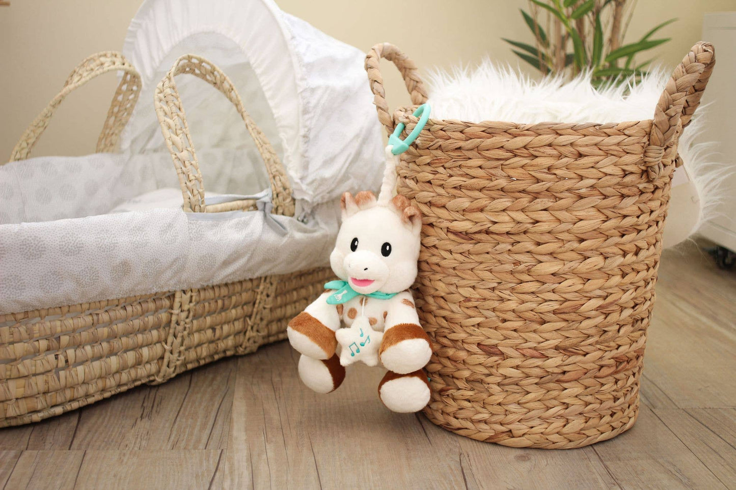 Sophie La Girafe Sweetie Plush With Musical Box