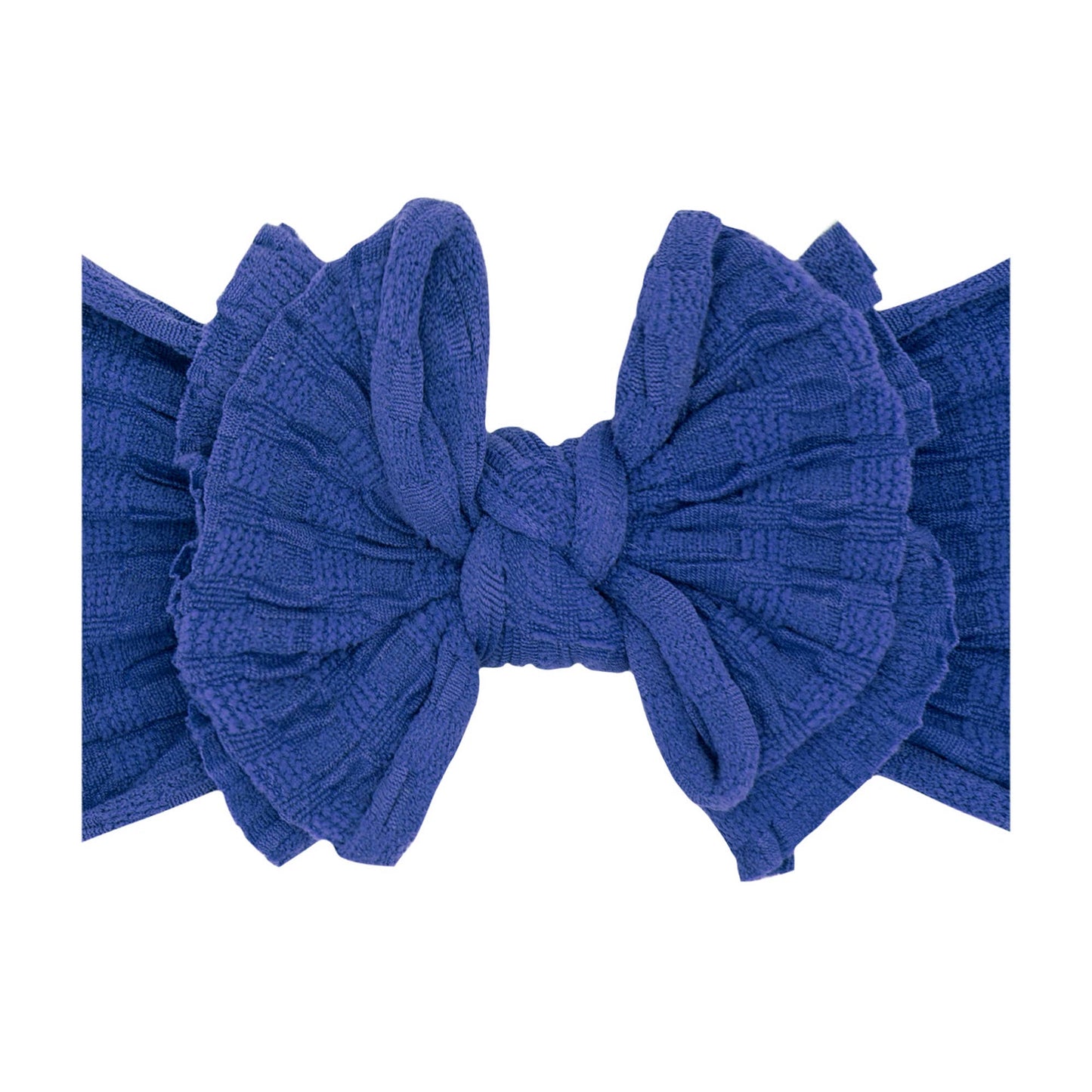 Baby Bling® Waffle FAB® textured soft nylon bow headband