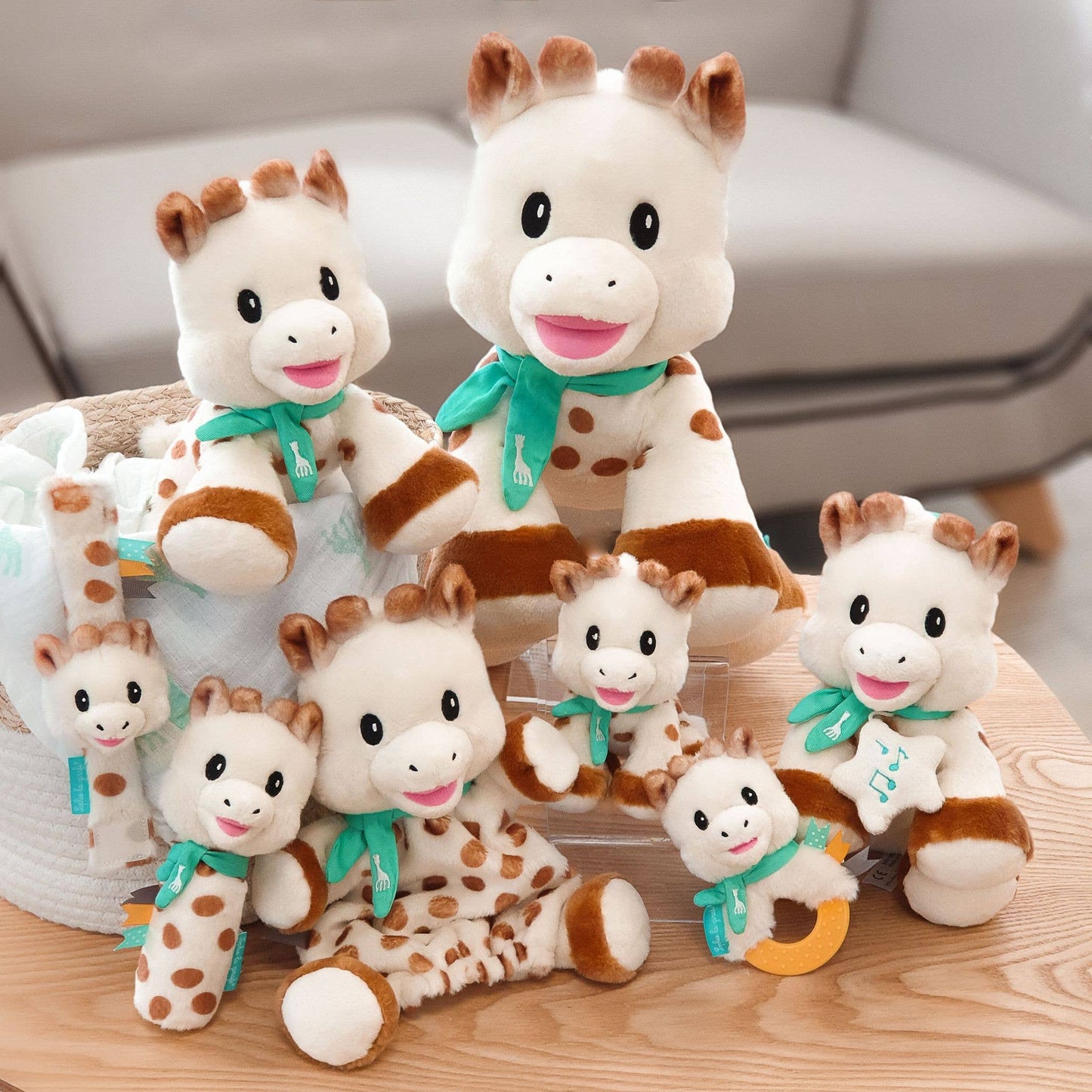 Sophie La Girafe Sweetie Plush With Musical Box