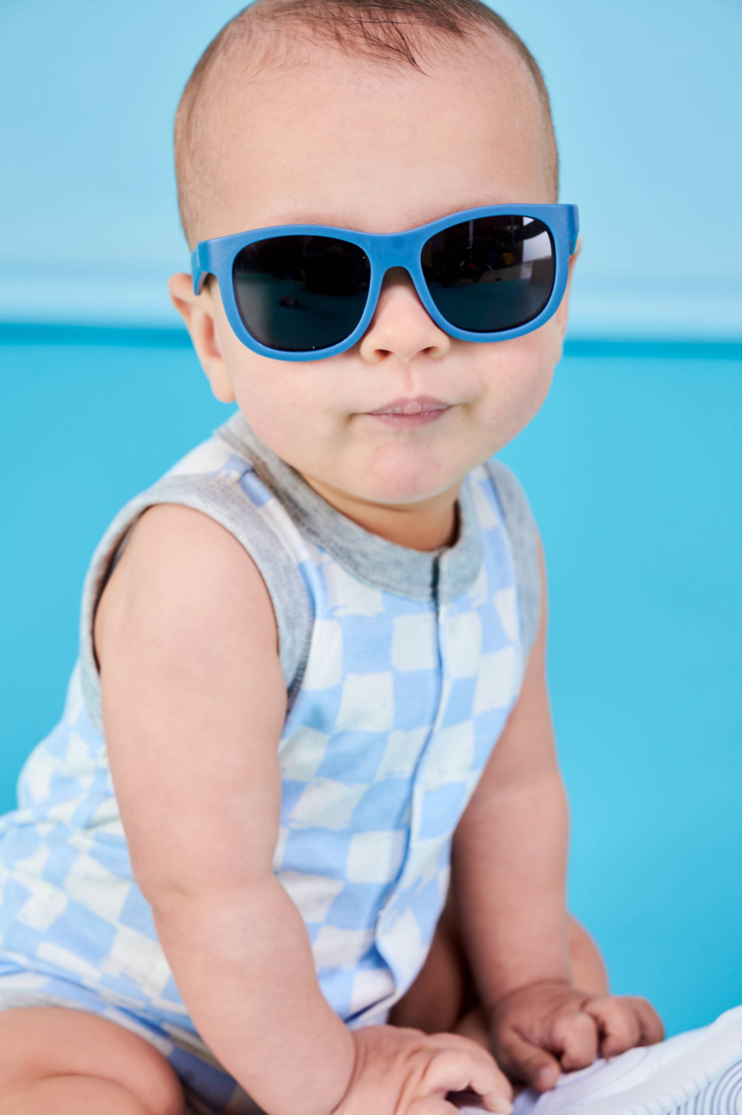 BABIATORS - Kids Eco Collection: Navigator Sunglasses in Pacific Blue
