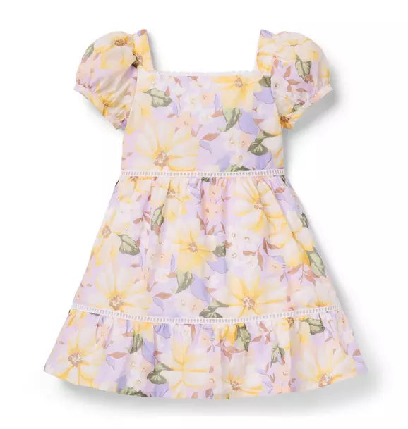 JANIE AND JACK - The Floral Isle Dress Little Dreamers JANIE AND JACK - The Floral Isle Dress Little Dreamers