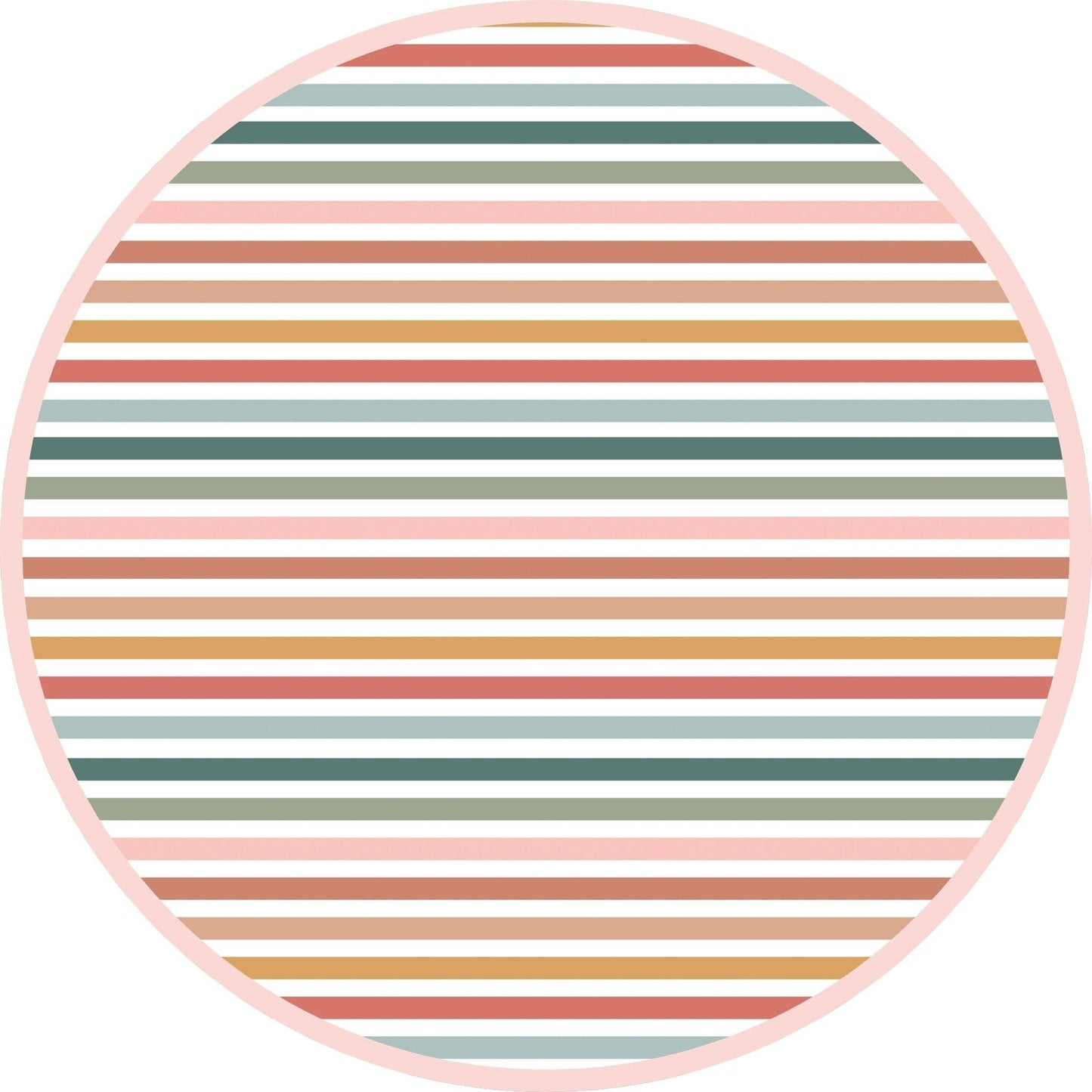 EMERSON & FRIENDS - Sunset Stripes Flutter Bikini Girls Swimsuit