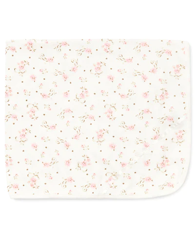 LITTLE ME - Vintage Rose Receiving Blanket