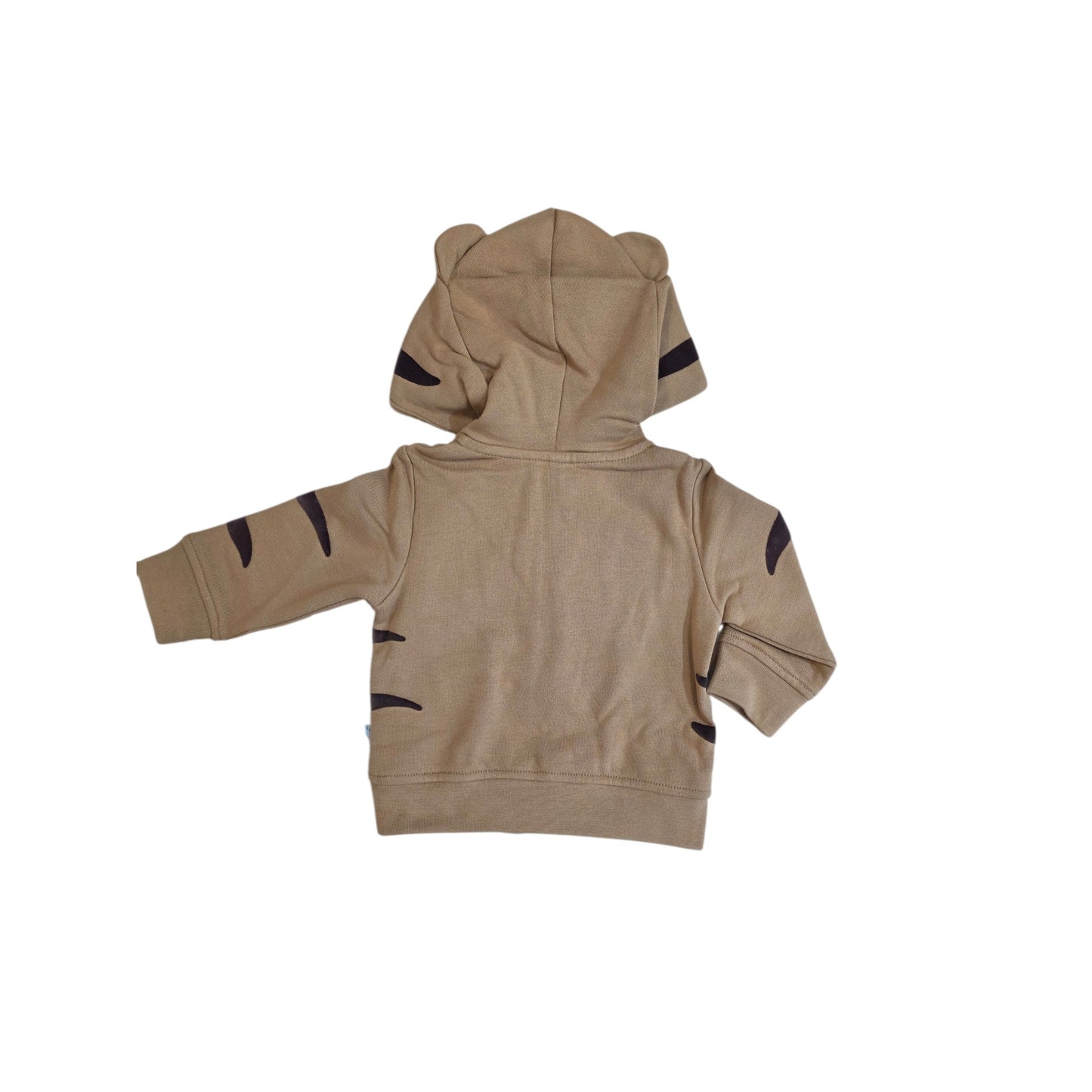 STELLA MCCARTNEY - Zip Up Tiger Hooded Sweatshirt