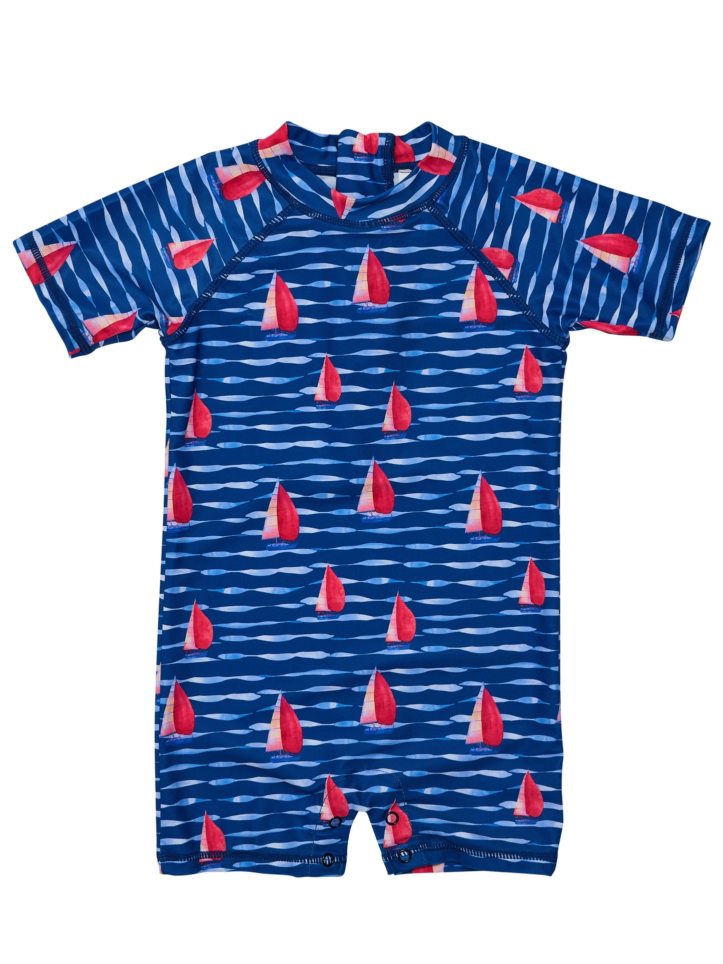 SNAPPER ROCK - SAILBOAT ROCK SS SUNSUIT