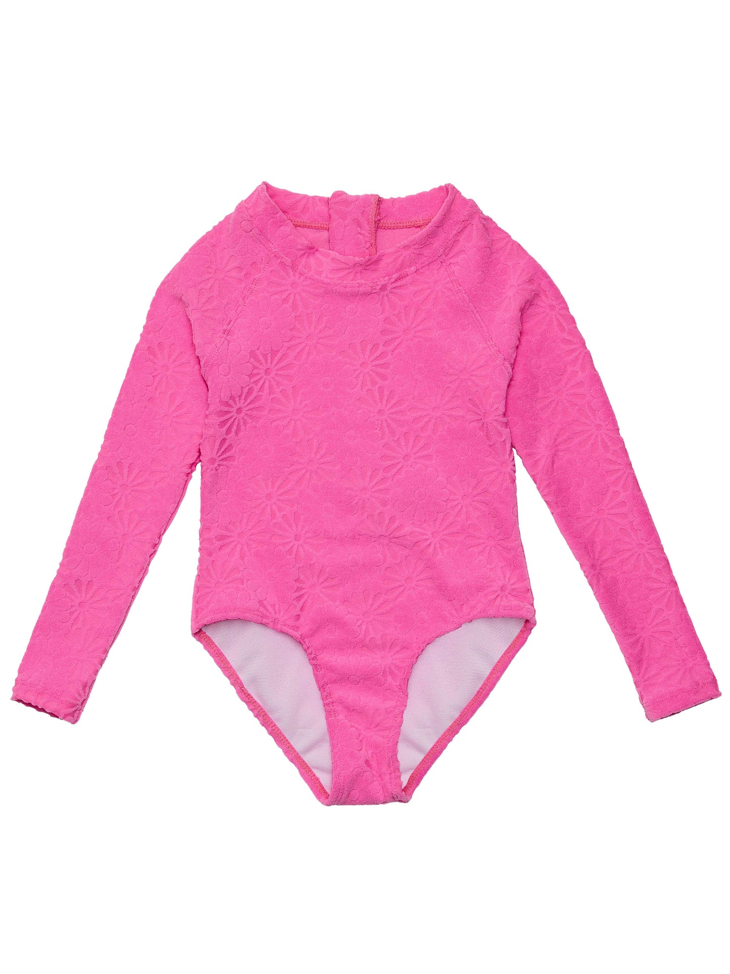 SNAPPER ROCK - BUBBLEGUM BLOOM LS SURF SUIT
