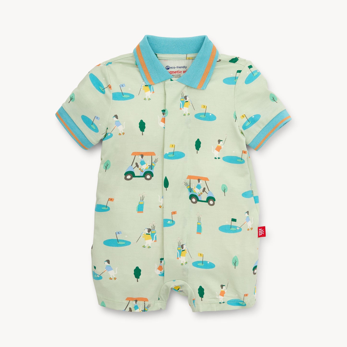 MAGNETIC ME - Fairway Fetch Modal Romper