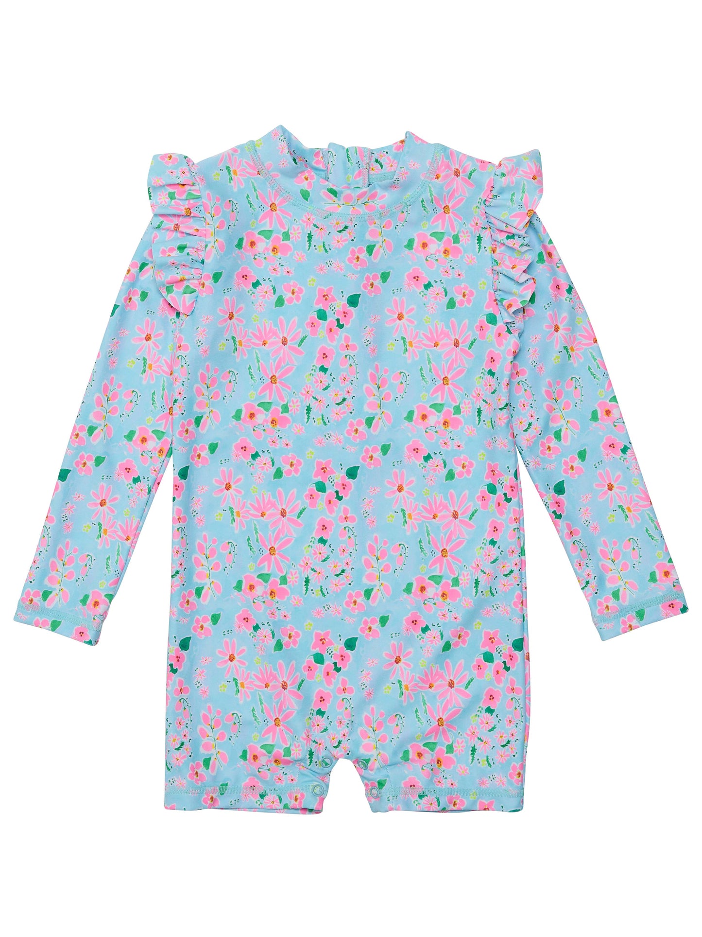 SNAPPER ROCK - DAISY CHAIN LS SUNSUIT