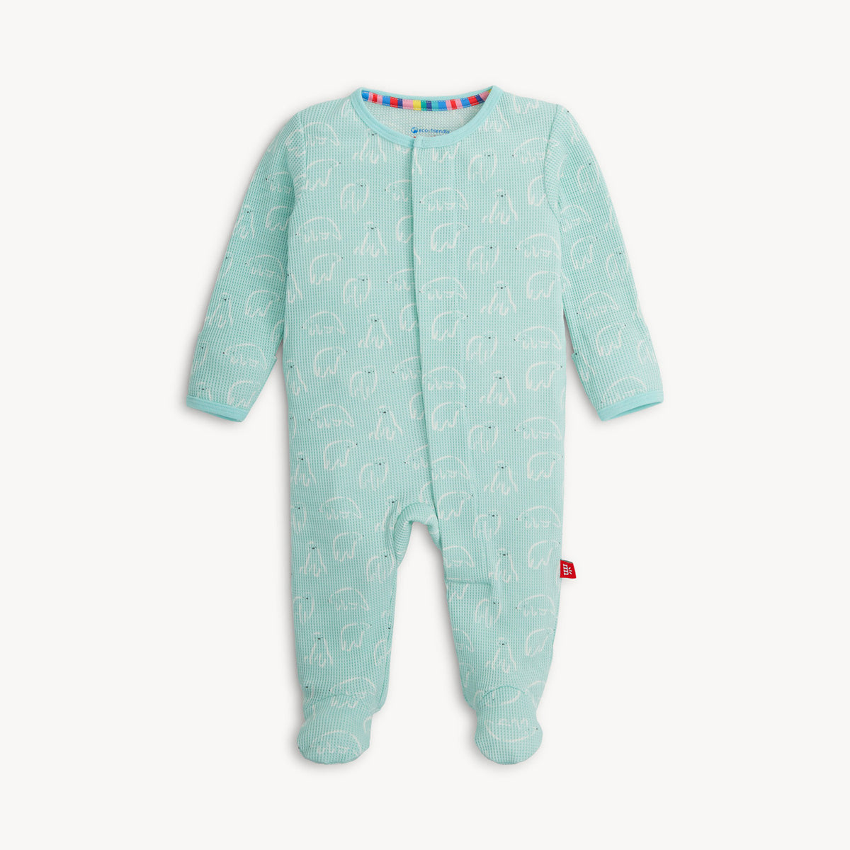 MAGNETIC ME - Blue Polaris Waffle Footie