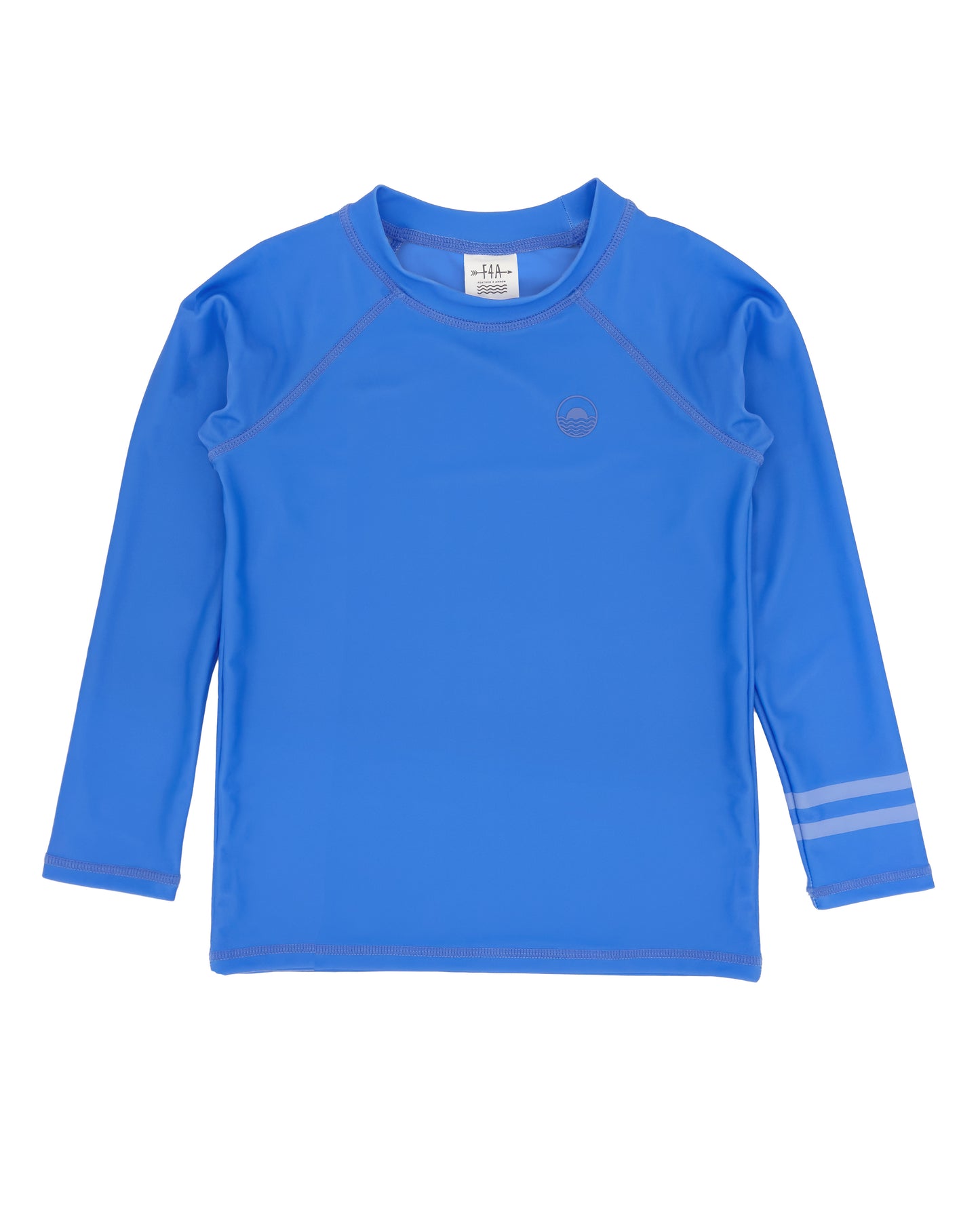 FEATHER 4 ARROW - Long Sleeve Rashguard - MARINA BLUE