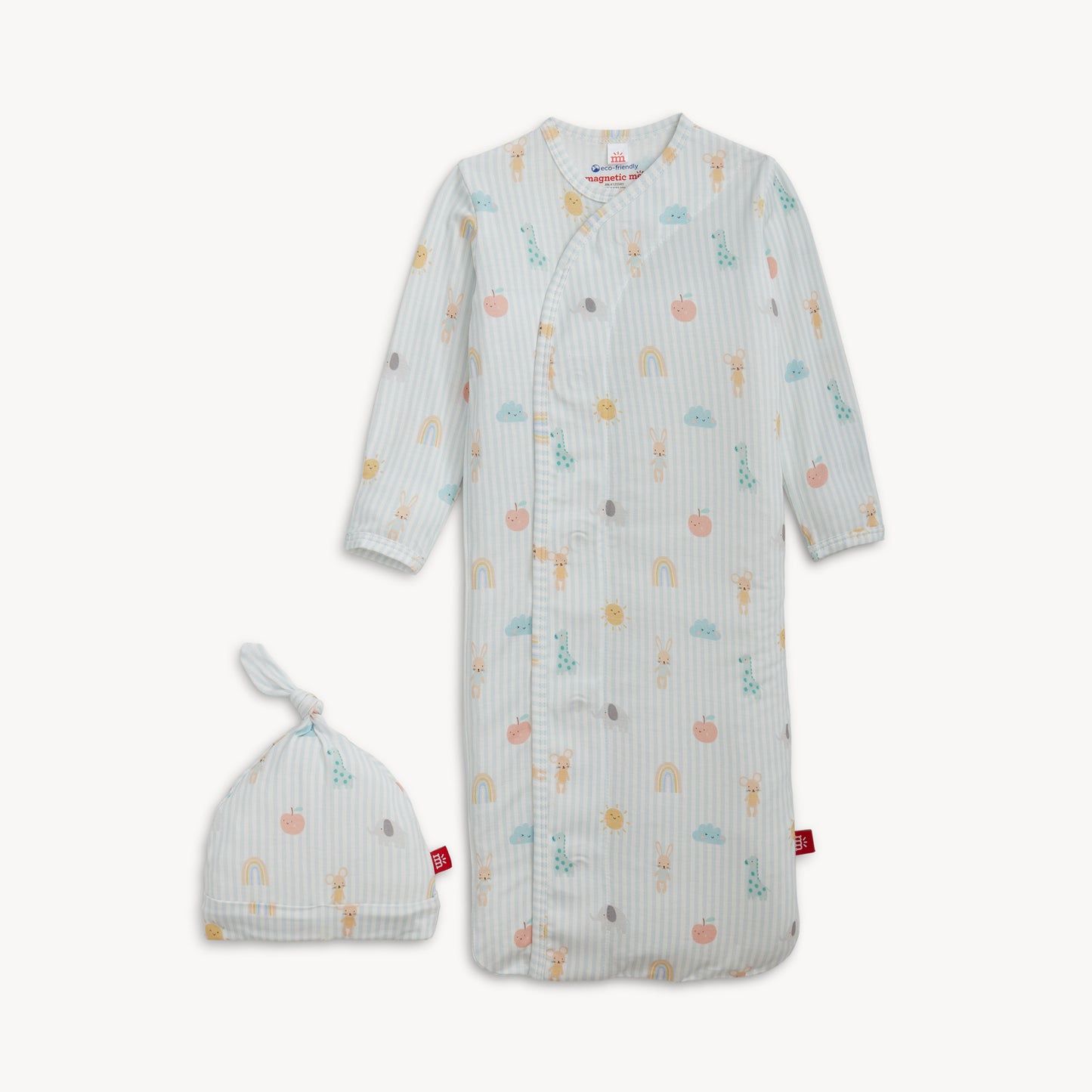 MAGNETIC ME - Lullaby Sky Bl Modal Magnetic Gown + Hat Set